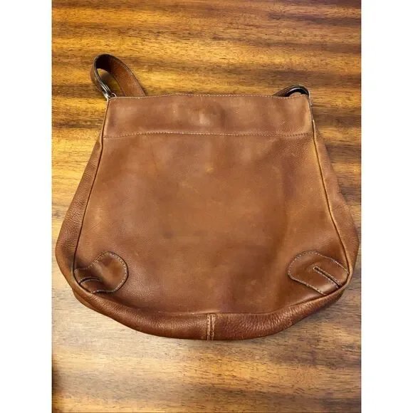 Leather shoulder bag - Picture 3 of 16